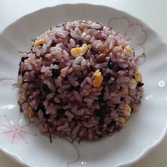 豆ごはんセット、チャーハンにしても美味しいよ【黒千石事業協同組合】