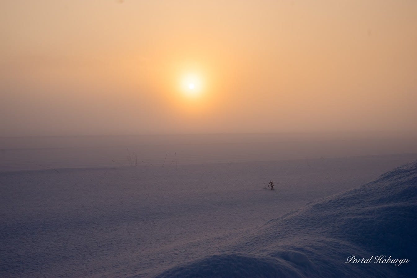 荘厳なる朝の光