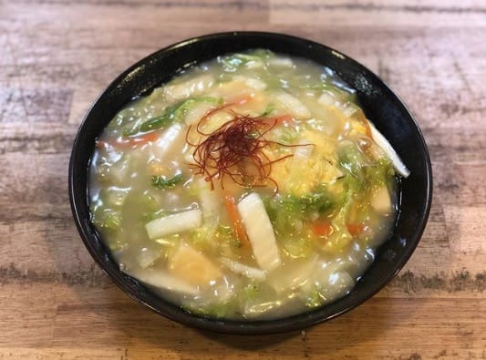 🌻日替わりランチ「天津丼🍴 塩ベースの餡がかかってます」お食事処向日葵