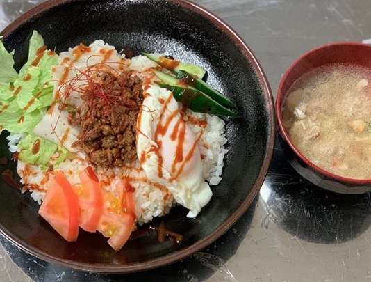 🌻日替わりランチ「メキシコのタコライス風」お食事処向日葵