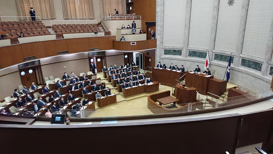 北竜町長 佐野豊 活動報告・2月27日（木）令和2年 第１回北海道議会本会議 傍聴