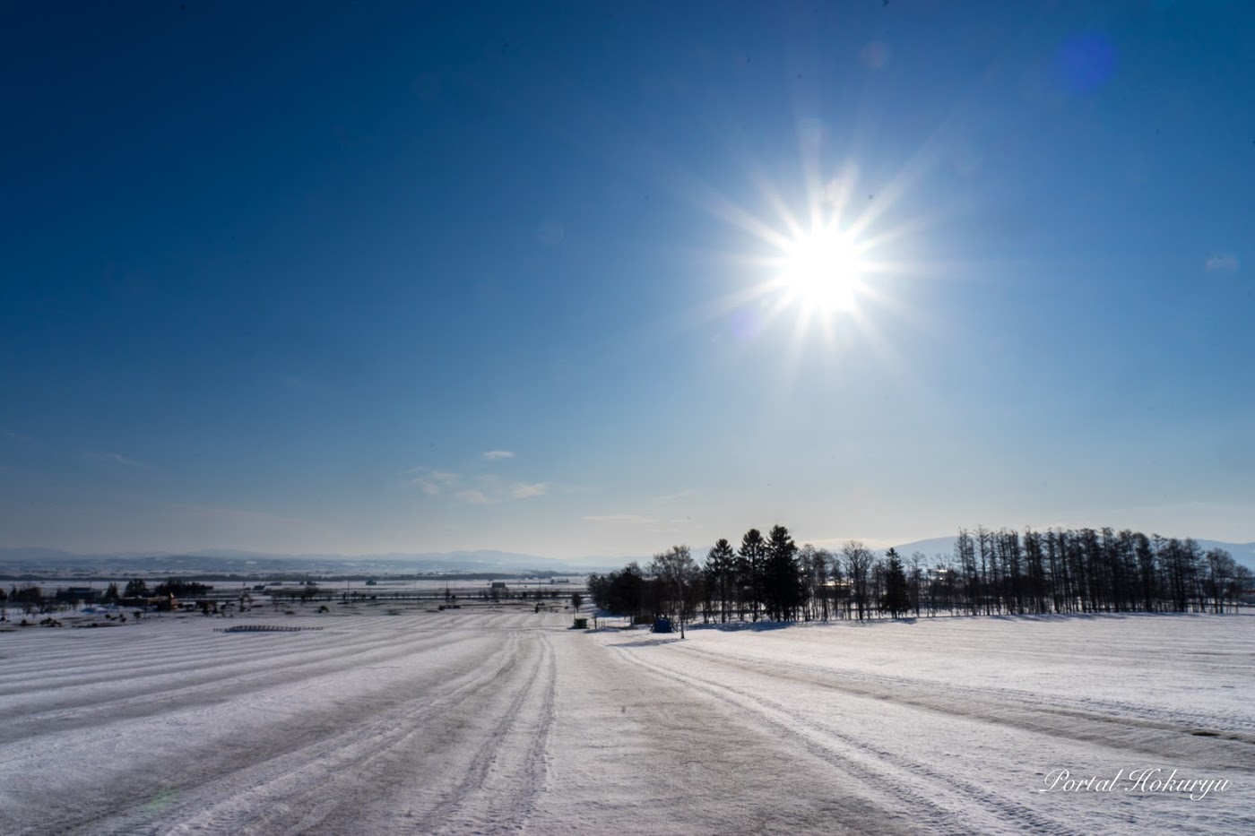 sinar matahari musim semi yang hangat