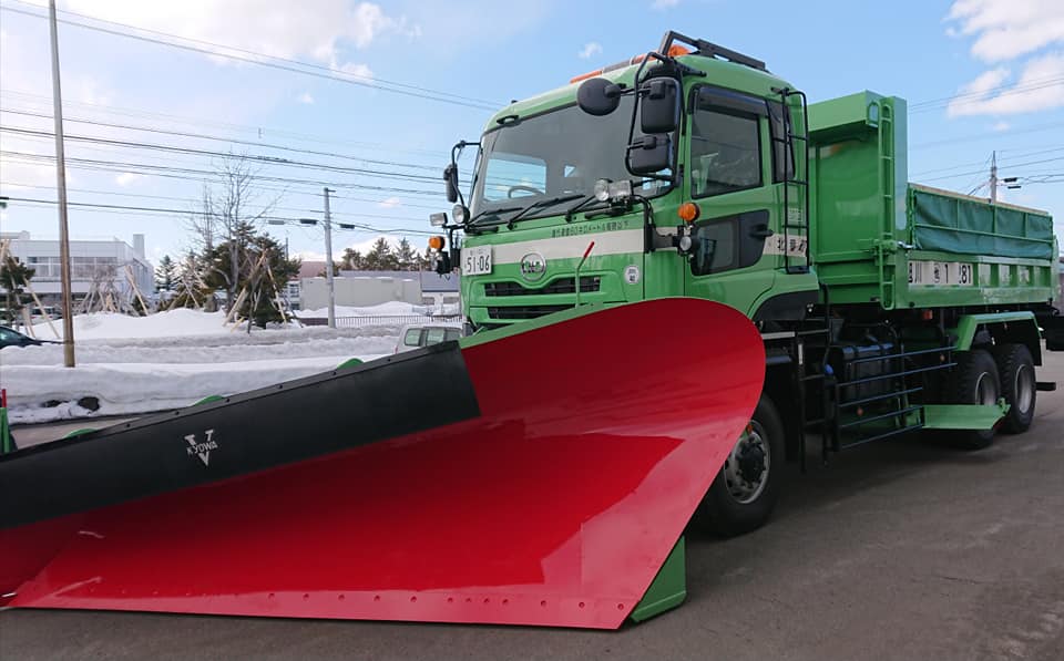 北竜町長 佐野豊 活動報告・3月16日（月）除雪車両(ＵＤトラックス)納車検定