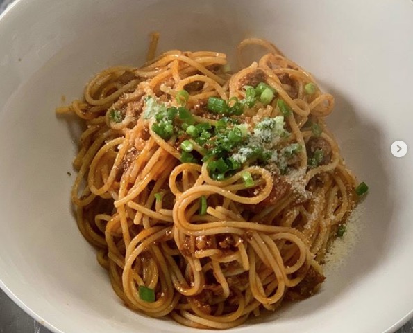 🌻Günlük Öğle Yemeği "Domatesli Makarna🍝 Hafif Baharatlı" Restoran Himawari