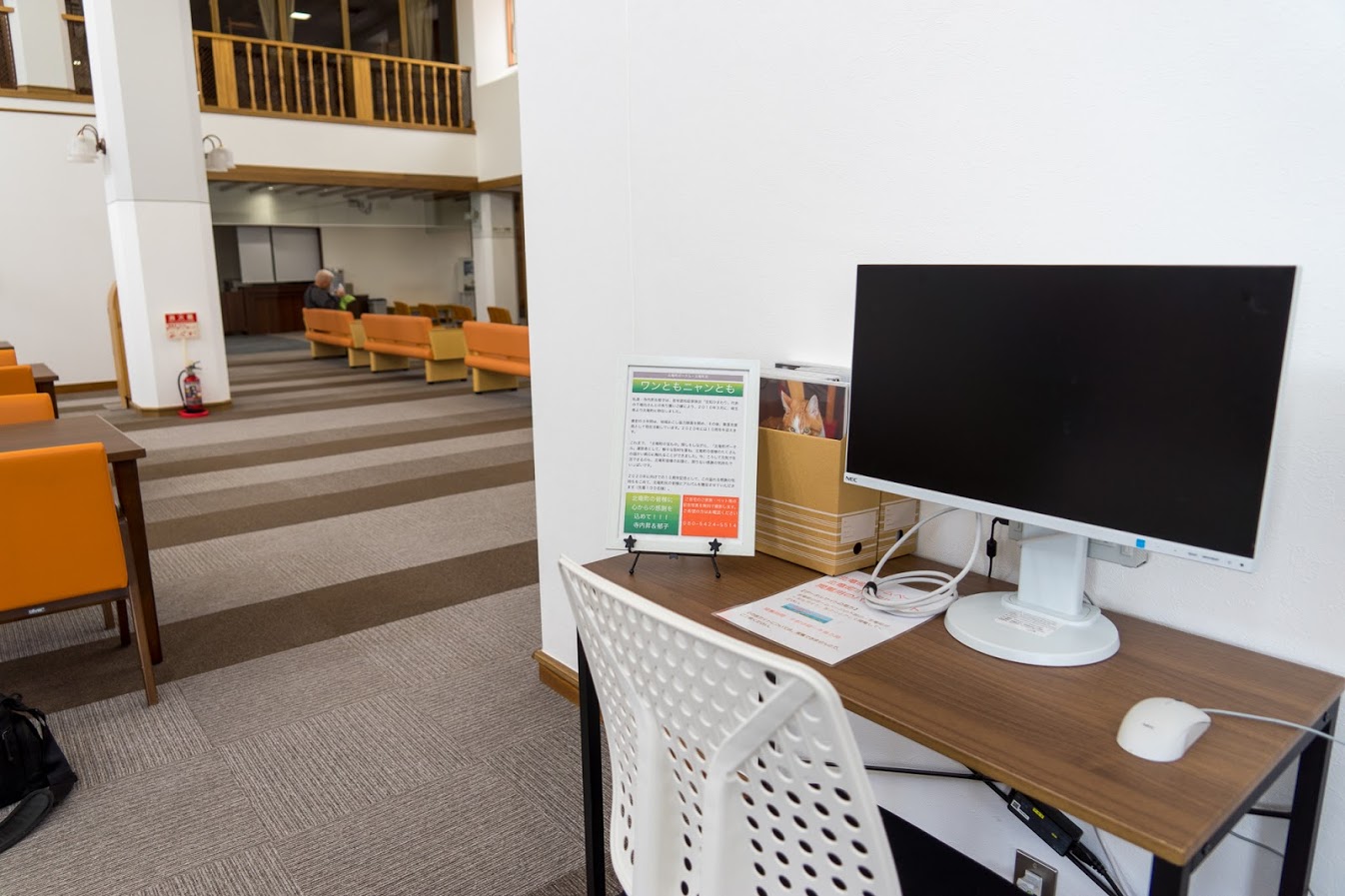 フォトアルバム『ワンともニャンとも』北竜温泉に展示中!