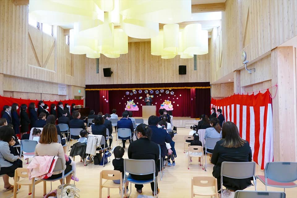 北竜町長 佐野豊 活動報告・4月5日（日）北竜町立「やわら保育園」入園式