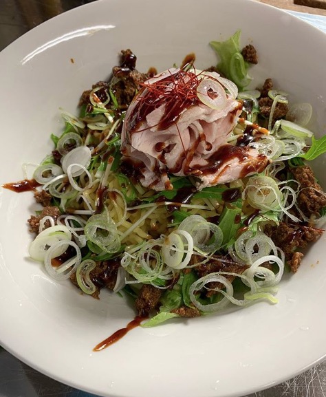 🌻5月16日（土）日替わりランチ「豚しゃぶジャージャー麺」お食事処向日葵