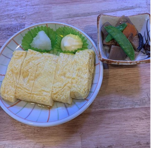 🌻 8 Haziran Pazartesi Himawari Restaurant'ta Günlük Öğle Yemeği "Dashimaki Tamago Umani Set Yemeği"