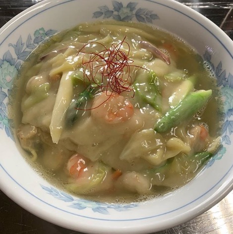 🌻2 जून (मंगलवार) हिमावारी रेस्टोरेंट में दैनिक लंच "सीफ़ूड सॉस रेमन🍜"