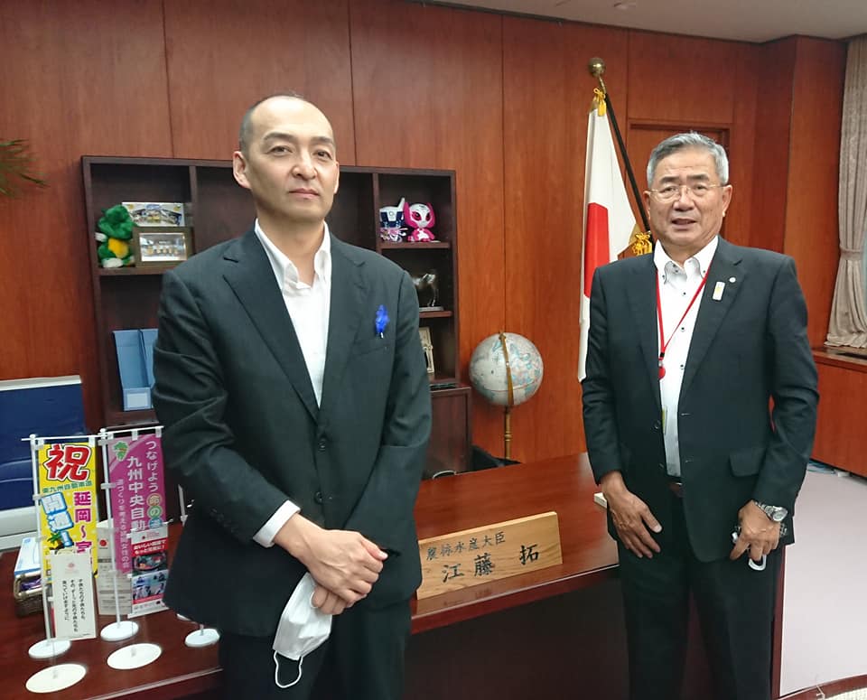 北竜町長 佐野豊 活動報告・7月15日（水）農水省・政務三役(大臣 副大臣 政務官)事務次官 審議官 大臣官房 各局長へ要請活動