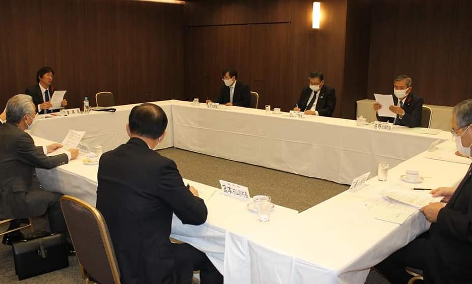 北竜町長 佐野豊 活動報告・10月29日（木）職員と懇談(消防北竜支所)、緊急通報システム更新に係る協議