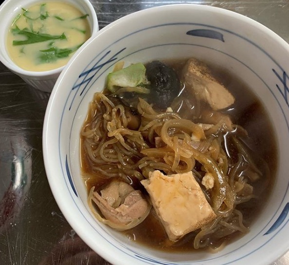 🌻 17 Ekim (Cumartesi) Et ve tofu (mini chawanmushi ile) [Himawari Restoran]