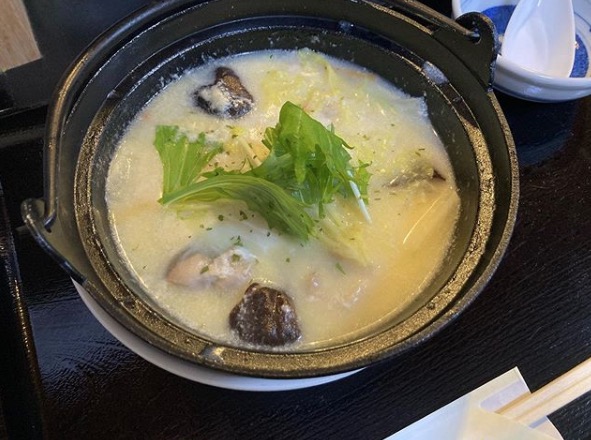 🌻 10月26日（月）鶏のクリーム鍋【お食事処向日葵】