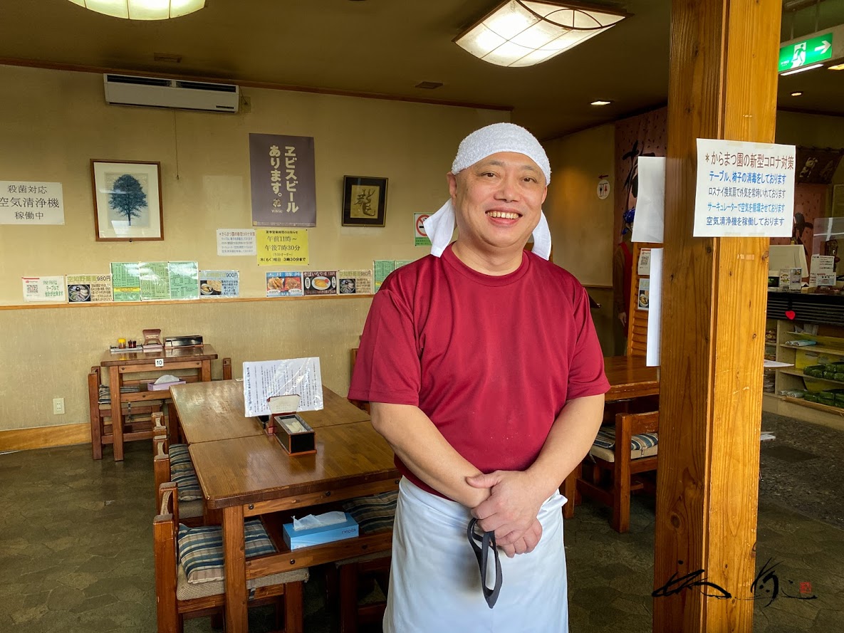 からまつ園（奈井江町）佐藤正光 代表の手打ちそば「空知野サラダ」は北竜町産ひまわり油使用【エンジョイ！シニア夫婦のハッピーライフ】