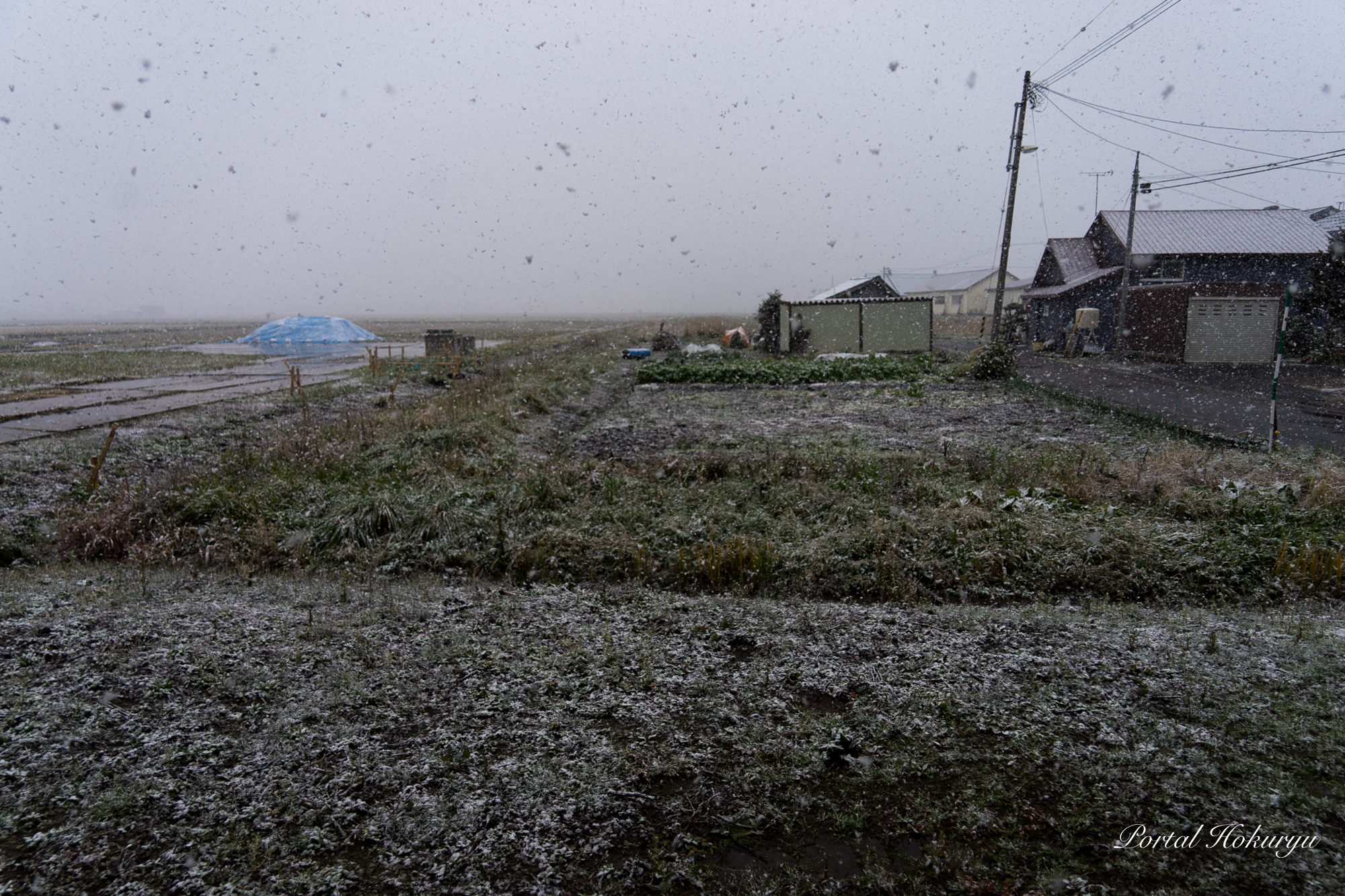 Kar yağmaya başladı
