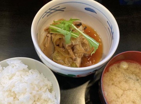 🌻 12月22日（火）肉豆腐定食でした ☺️【お食事処向日葵】