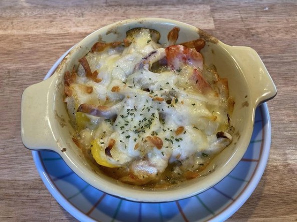 🌻 Ngày 5 tháng 1 (Thứ ba) Hải sản nướng và phô mai🧀【Nhà hàng Himawari】