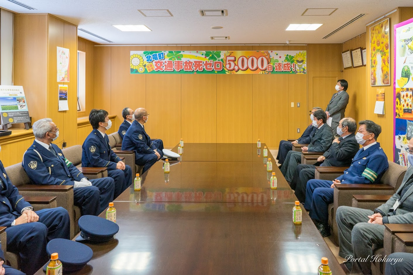 交通事故死5000日達成セレモニー
