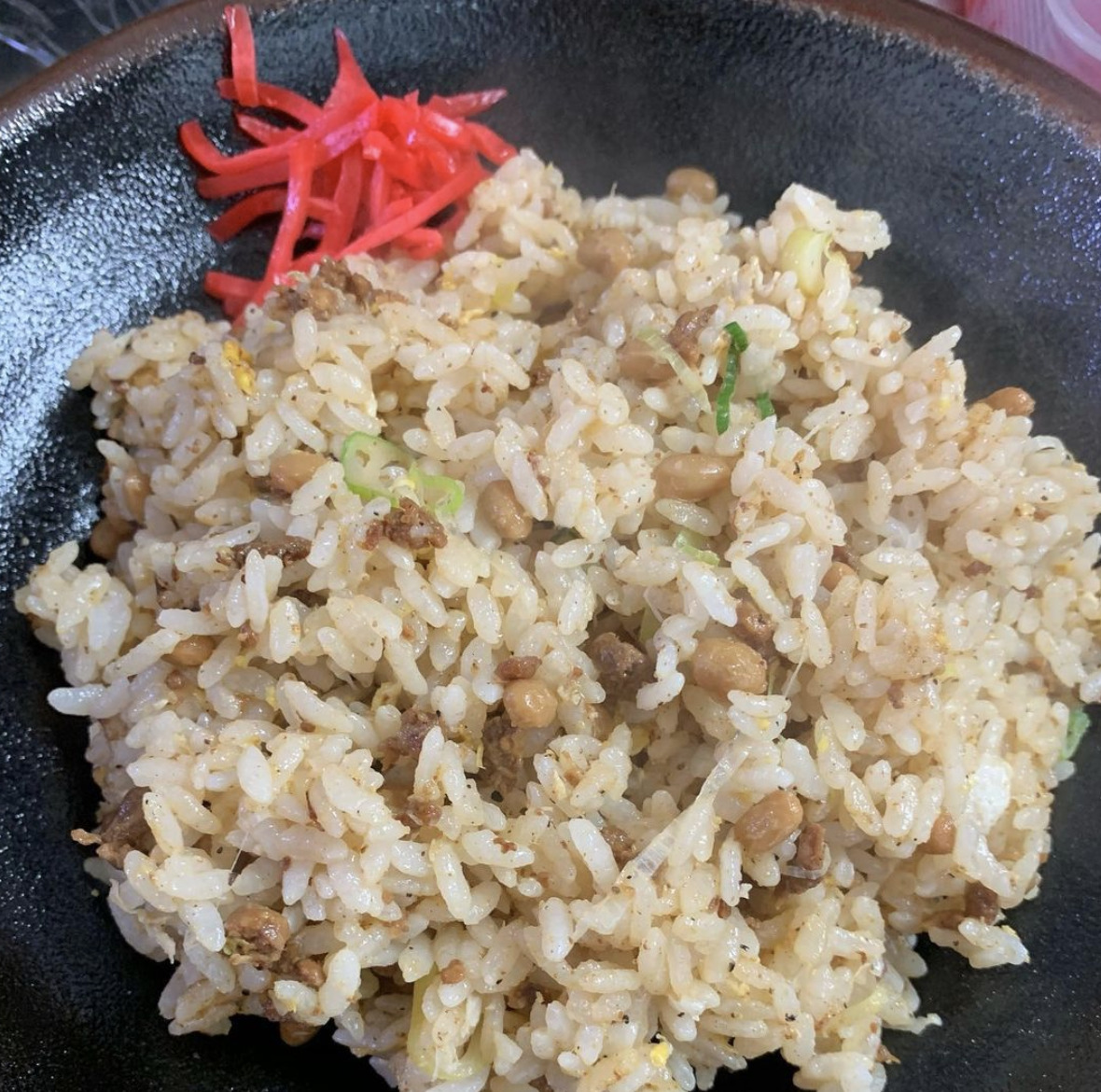 🌻 5 Fevral (Cümə) Natto qızardılmış düyü ♪ [Himawari Restoranı]