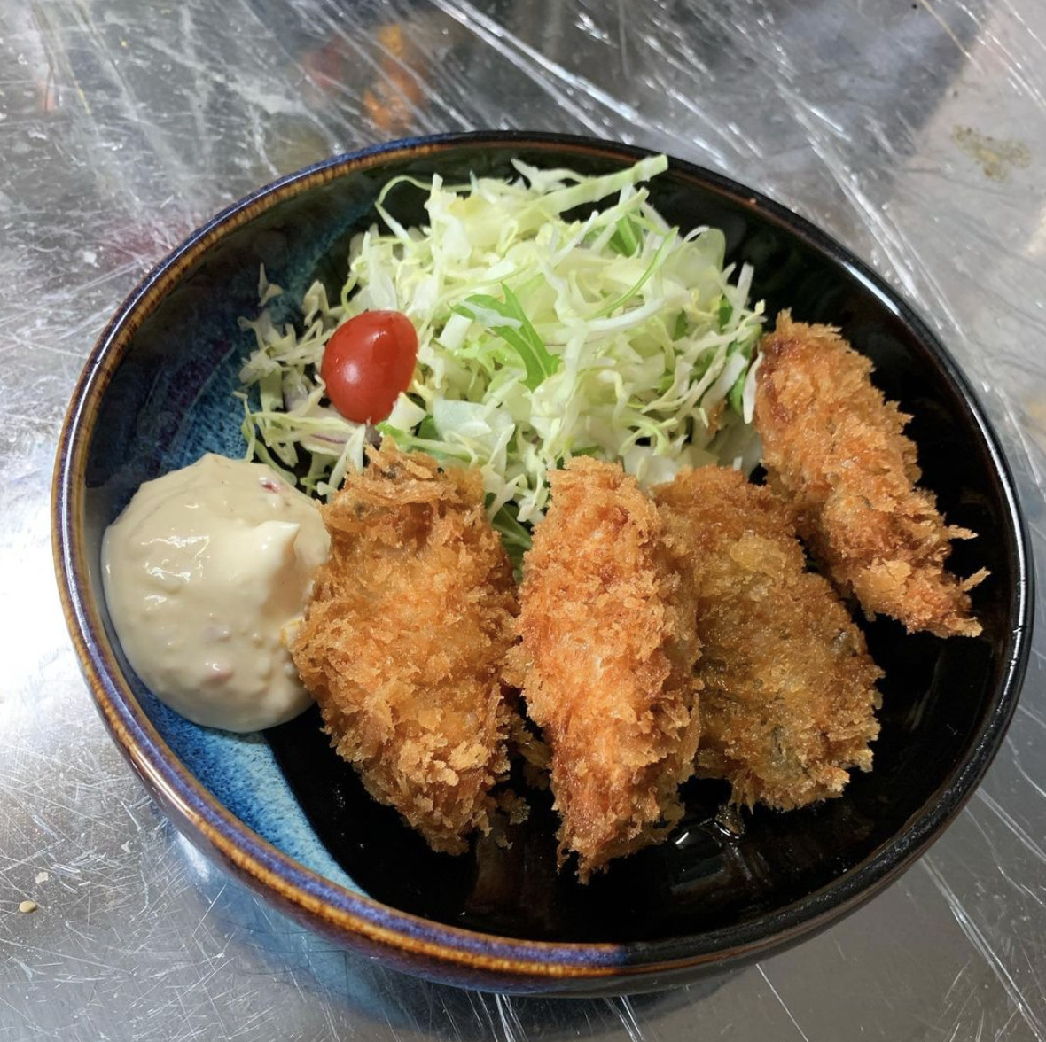 🌻 2月24日（水）カキフライ定食でした  ♪ 😊【お食事処向日葵】