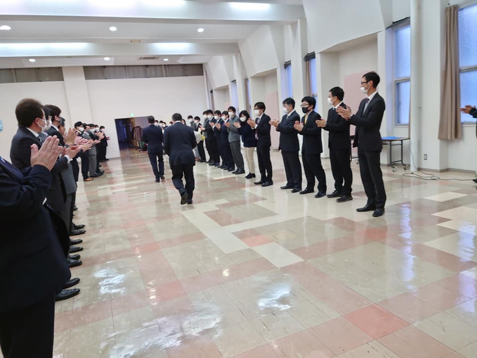 北竜町長 佐野豊 活動報告・3月30日（火）地域おこし協力隊員応募者面接、職員親睦会「一心会」送別会セレモニー