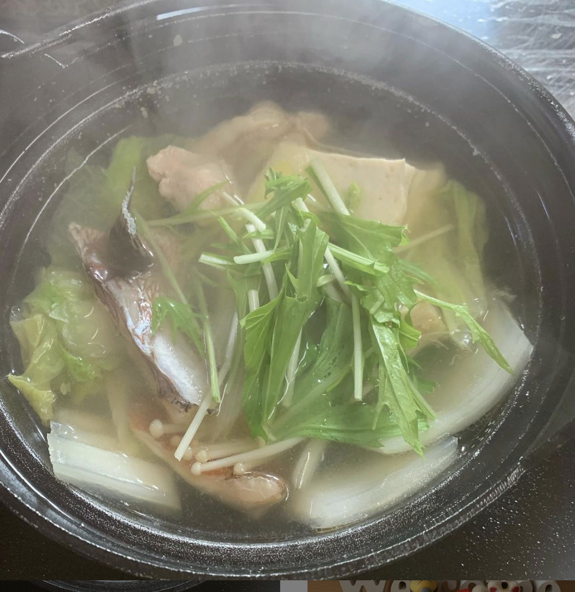 🌻 3月2日（火）本日は寄せ鍋🍲でした ♪  明日の鍋の予定はもつ鍋です🙂 お楽しみに❗️【お食事処向日葵】