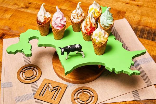 [OMO7 असाहिकावा] होक्काइडो "ओचमे सॉफ्ट सर्व बेस" से चंचल और थोड़े असामान्य सॉफ्ट सर्व आइसक्रीम का एक बड़ा संग्रह 1 जून से 31 अगस्त, 2021 तक [उत्तेजक समाचार]