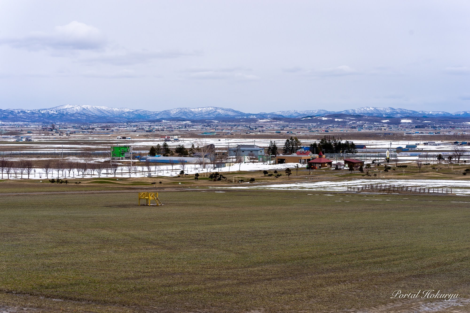 ひまわりの里に春の訪れ