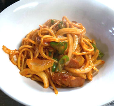 🌻 5月11日（火）ナポリタンでした 🍝 いなかーどポイント3倍です⭐️ 😊【お食事処向日葵】