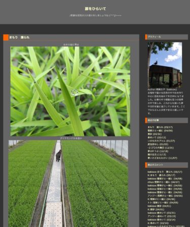 Melindungi dan dilindungi: untuk melindungi ayam dari burung elang, rubah dan rakun, dan untuk melindungi ladang dari ayam [Keiko Ozaki, Membuka Pintu].