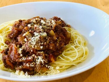 美味しそうなミートスパゲティ…いいえ、大豆ミートです（黒千石事業協同組合）【おいでよ！空知（そらち）】