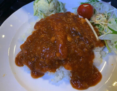 🌻 6月26日（土）シスコライス ♪ トマトソースの中にウインナー隠れてます 😳 函館のソウルフード作ってみました ♪ 😊【お食事処向日葵】