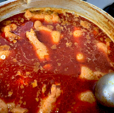 🌻 6月5日（土）お久しぶりのスープカレー🍛でした ♪  朝から鶏手羽元をグツグツ煮込みました 🥘【お食事処向日葵】