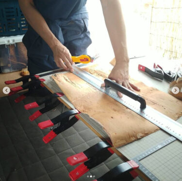 白樺から繋がる人の輪：樹皮の採取から細工を作るための樹皮の扱いや細工の手法までわかりやすく教えて下さいました【自然下・上井達矢さん仁美さん】