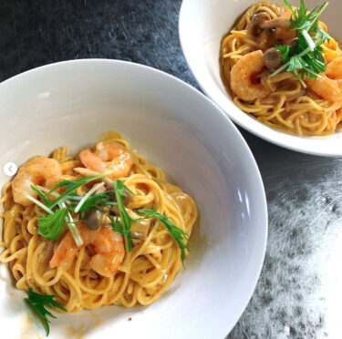 🌻 शनिवार, 25 सितंबर: टोमेटो क्रीम स्पेगेटी 😊【हिमावारी रेस्टोरेंट】