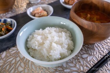 新米を味わう至福のひととき