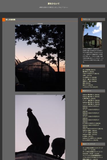 Sad Weathervane: Qaranlıq gələndə gənc kişi gecələmək üçün evinə uçur. Hər səhər xoruz-doodle-doo [Qapını aç, Keiko Ozaki]