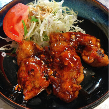 🌻 10月6日（水）鶏のガーリック焼きステーキ定食 ♪ でした 😊【お食事処向日葵】