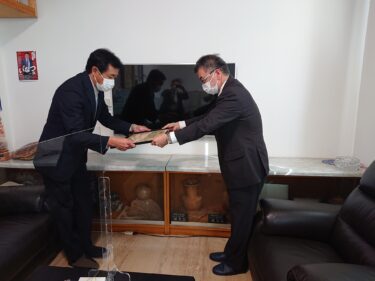 勤労者退職金共済機構様より理事長表彰を頂きました【北興建設】