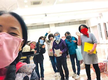 3回目の自主練会。7人でハモることができました。後半は瑠璃色の地球をアカペラで歌う練習しました 😅【北竜町ひまわりコーラス】