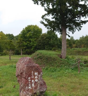 北竜町長 佐野豊 活動報告・10月28日（木）終日職員と打ち合わせ、書類整理 ☆ 北竜町「イチイの森」句碑の紹介