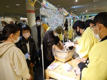 北竜町長 佐野豊 活動報告・11月3日（水）北竜町観光・物産フェア(札幌地下歩行空間)「最終日」