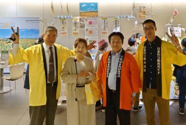 北竜町長 佐野豊 活動報告・11月2日（火）北竜町観光・物産フェア（札幌市)「２日目」