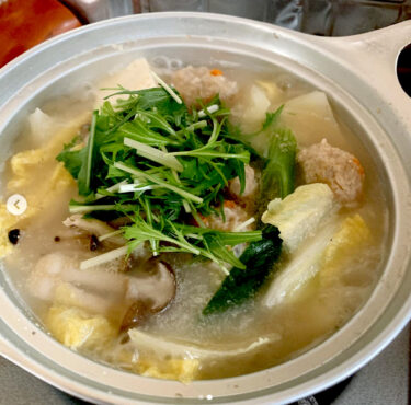 🌻 12月13日（月）つくねの鍋 🍲 でした 😊【お食事処向日葵】