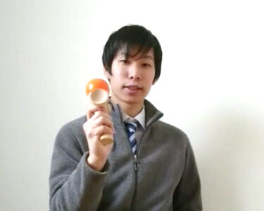 けん玉クリスマス１３日目：フライパン～けん【北竜けん玉クラブ】