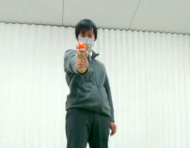 けん玉クリスマス１５日目：もしかめ１０回～けん【北竜けん玉クラブ】