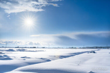 クリスマス・イブの黄金の光