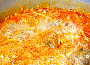 🌻 1月18日（火）トマトクリームパスタ 🍝 でした 😊【お食事処向日葵】