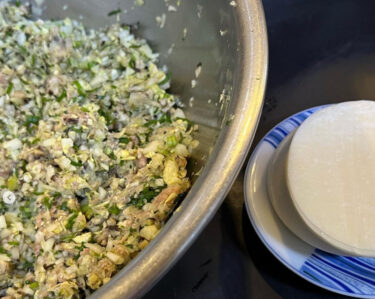 🌻 Şənbə, 29 Yanvar: Evdə hazırlanmış gyoza 🥟 Gəlin onları bükməyə çalışaq ♪ 😊 [Himawari Restoranı]