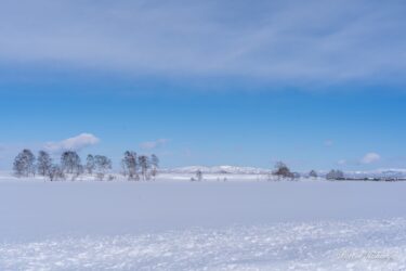 ブルーとホワイトの穏やかな風景